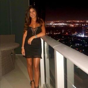 By the way “caylee” lace up dress